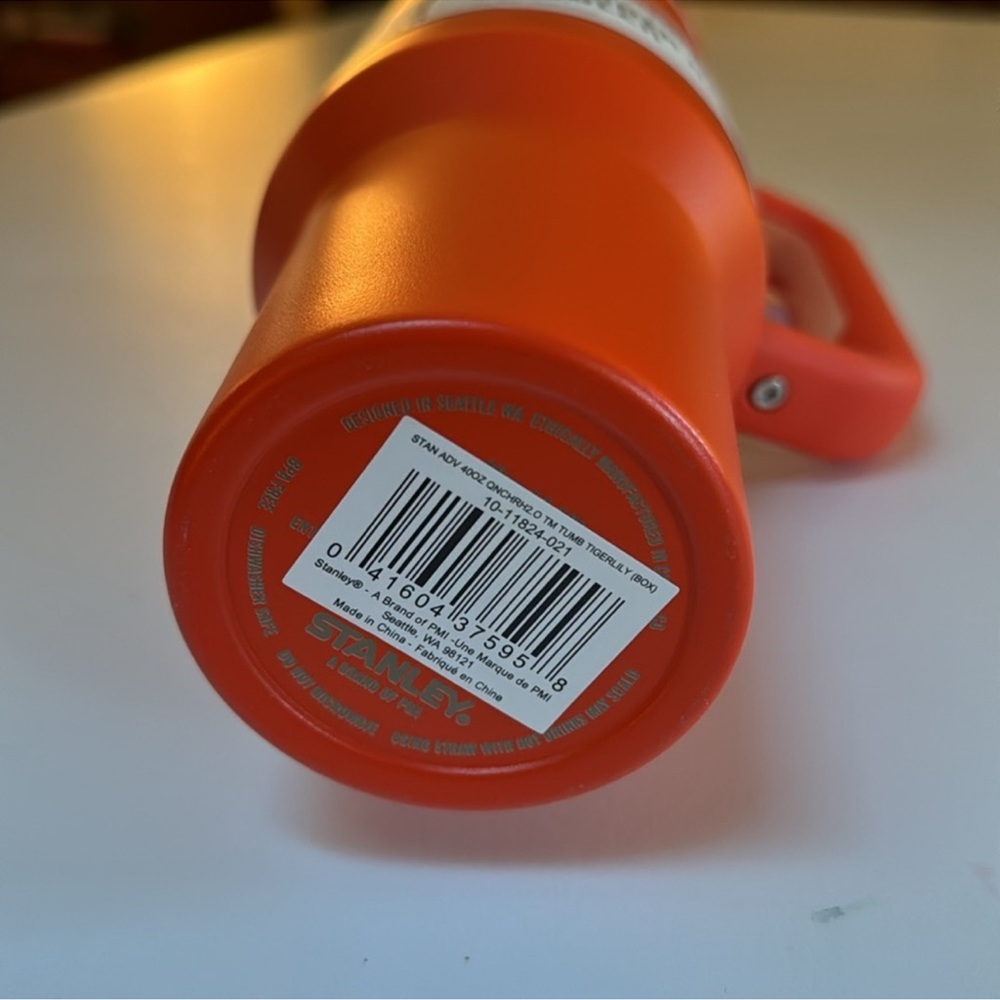 NWT Stanley Tigerlily H2.0 Flowstate Quencher Tumbler - Picture 3 of 5